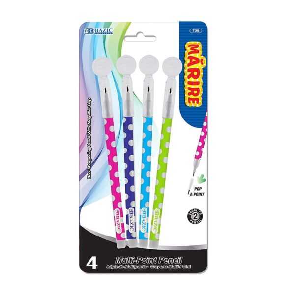 BAZIC Marire Multi-Point Pencil With Magnifier Top