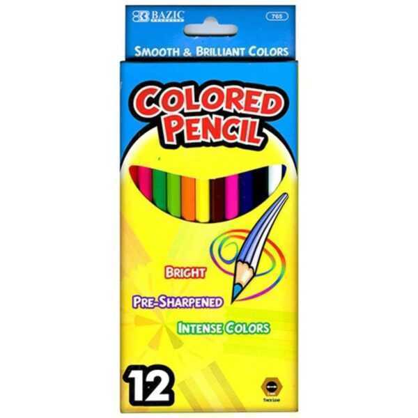 BAZIC 12 Color Pencil