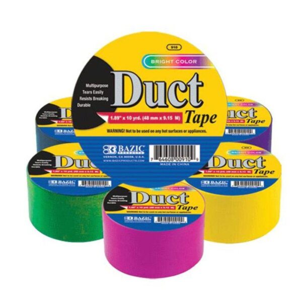 BAZIC 10 Yard Fluorescent Colored Duct Tape