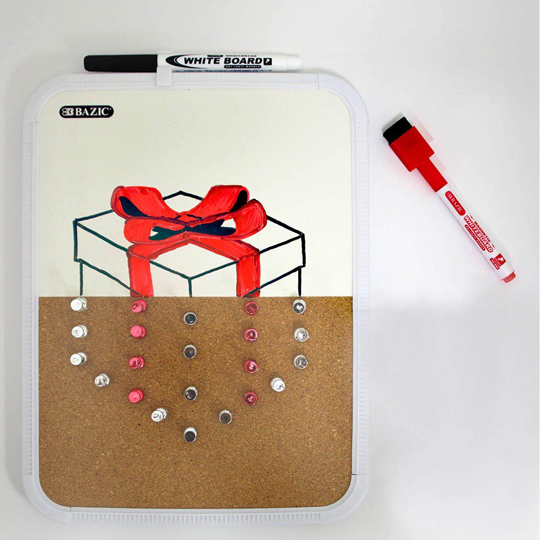 BAZIC Assorted Color Magnetic Dry-Erase Markers - Image 4