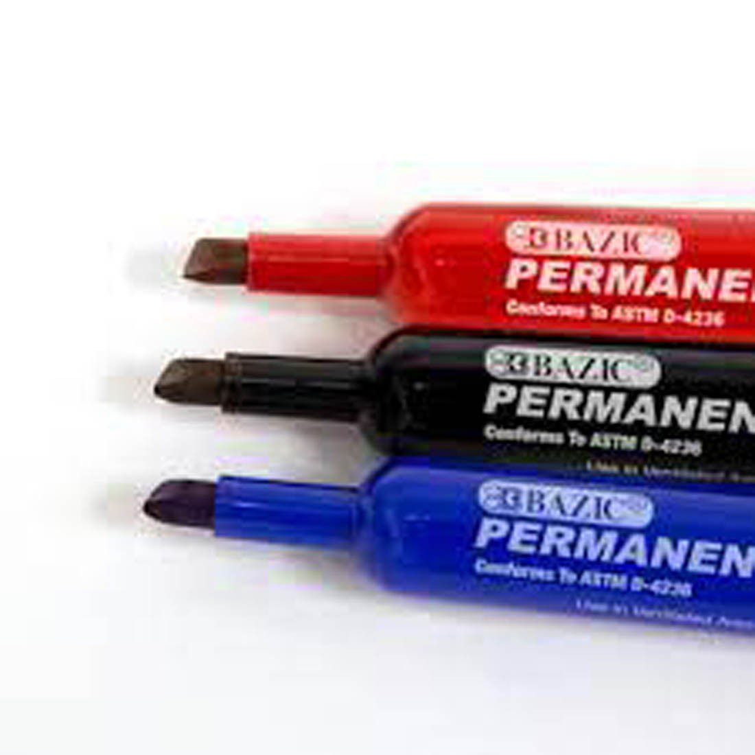 BAZIC Assorted Permanent Markers - Image 3