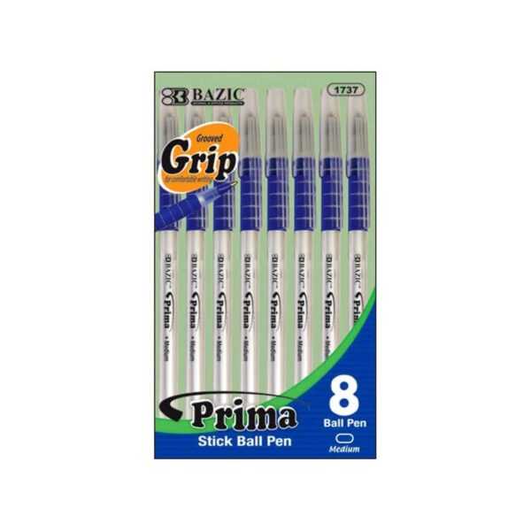 BAZIC Prima Blue Stick Pen