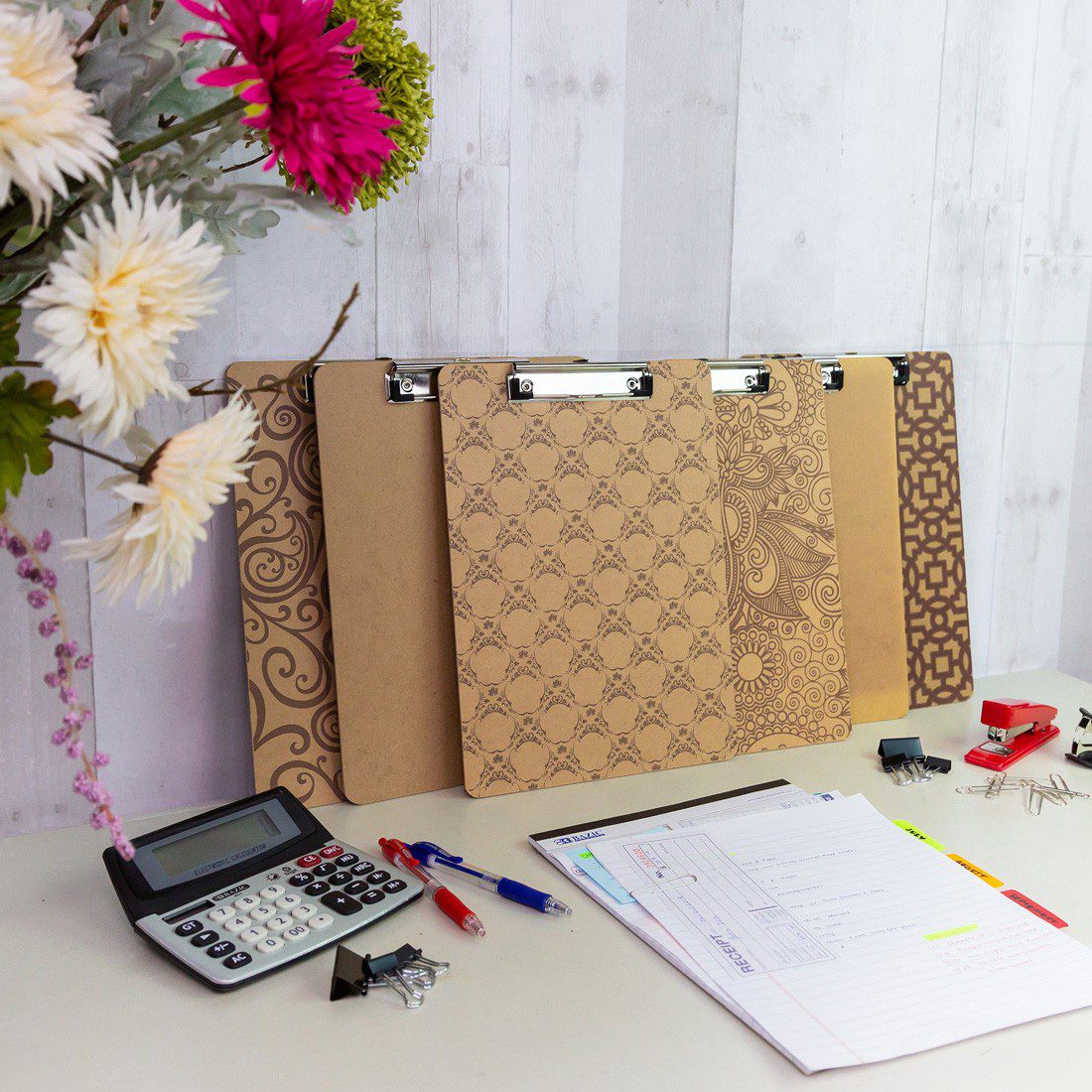 BAZIC Standard Size Hardboard Clipboard w/ Low Profile Clip - Image 2