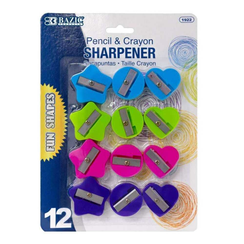 BAZIC Fun Shaped Pencil Sharpener