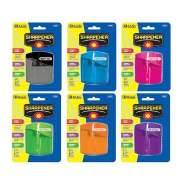 BAZIC Dual Blades Sharpener with Square Receptacle