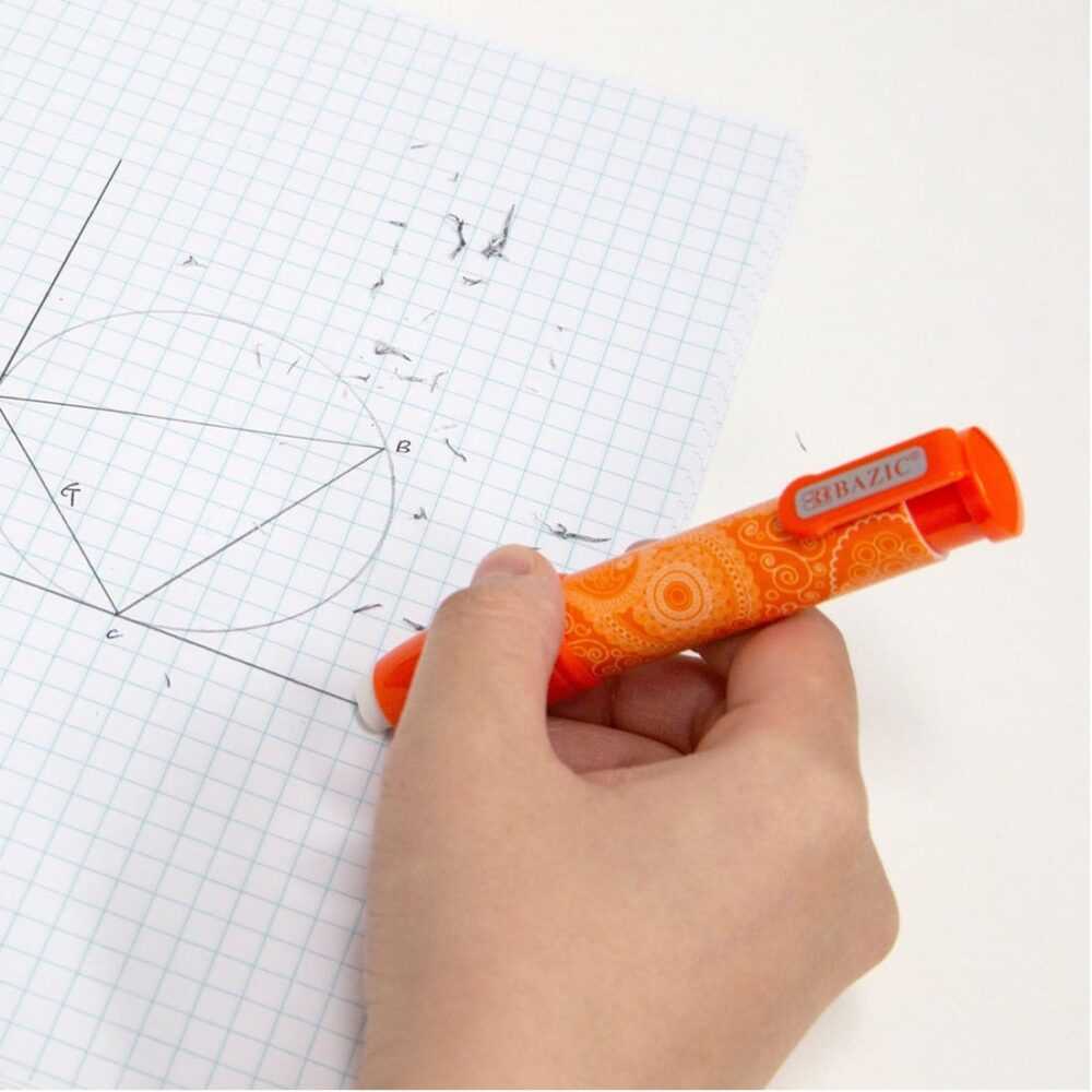 BAZIC Paisley Retractable Stick Erasers - Image 2