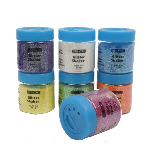 BAZIC Glitter Shaker Neon Color