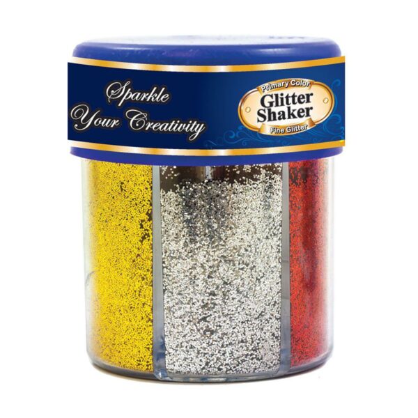 BAZIC Primary Color Glitter Shaker