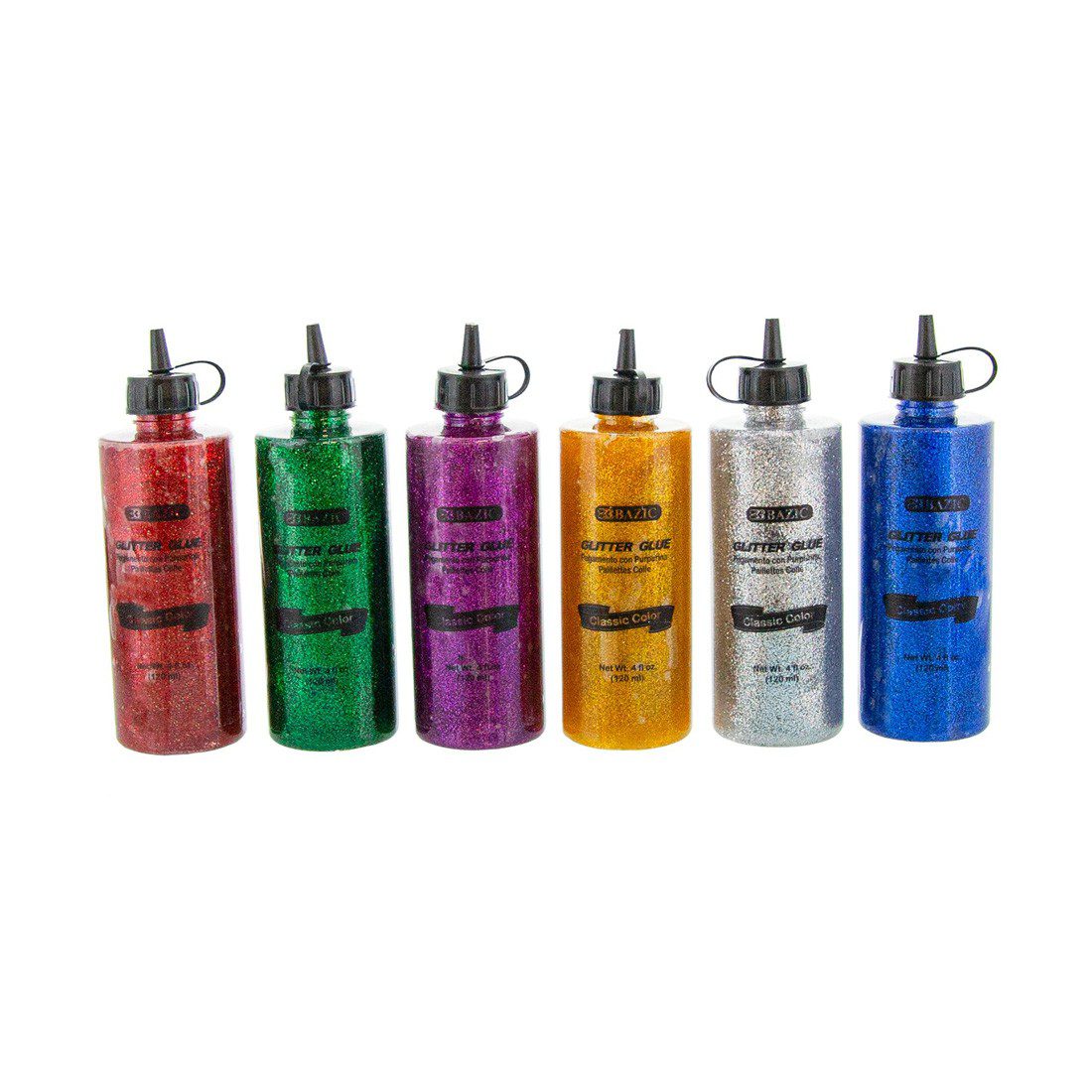 BAZIC Classic Color Glitter Glue 120ml - Image 2