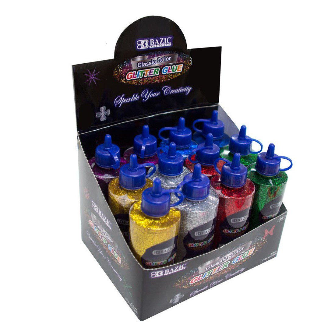 BAZIC Classic Color Glitter Glue 120ml