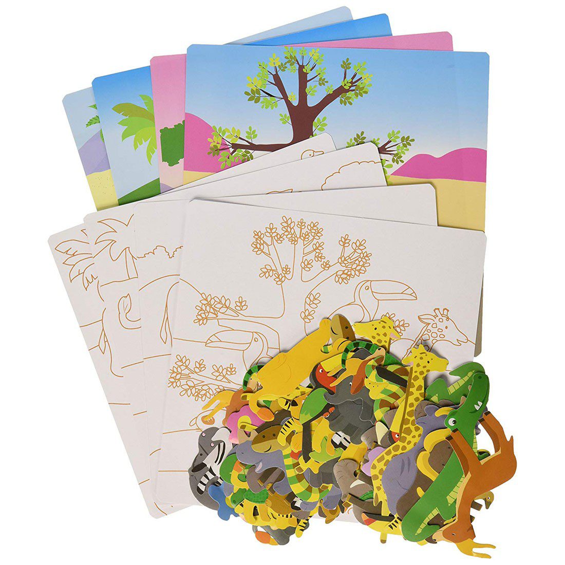 BAZIC Animal Series Assorted Sticker - Image 2