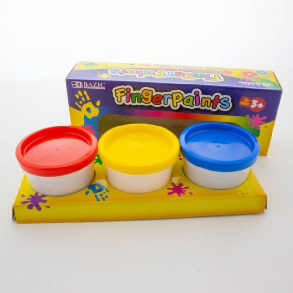 BAZIC 3 Color Fingerpaint