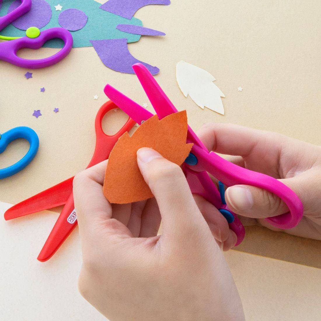 Bazic Kids Training Safety Scissors - Image 3