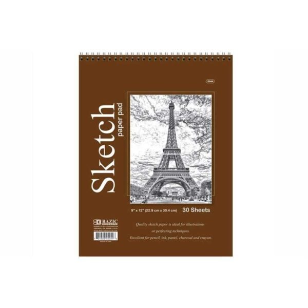 BAZIC Spiral Bound Premium Sketch Book