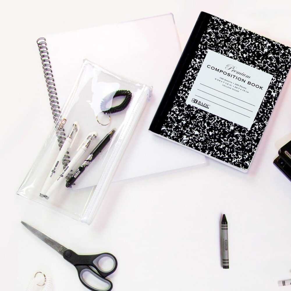 BAZIC Premium Black Marble Composition Book - Image 3