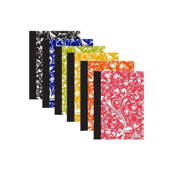 BAZIC Floral Poly Cover Personal Composition Book