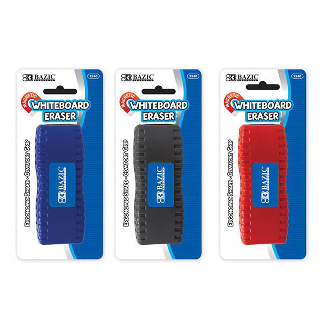BAZIC Ergonomic Magnetic Whiteboard Eraser