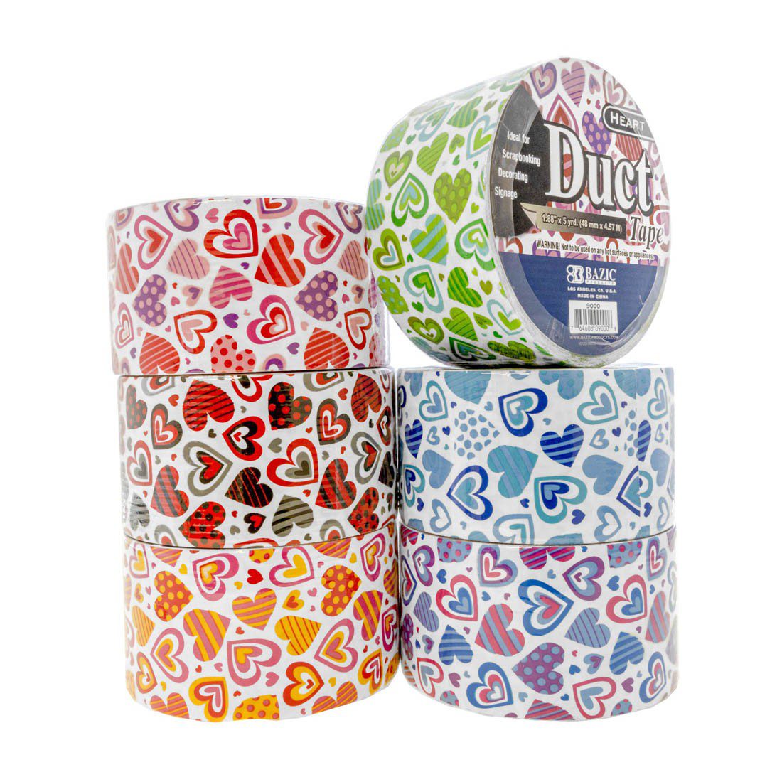 BAZIC Heart Series Duct Tape
