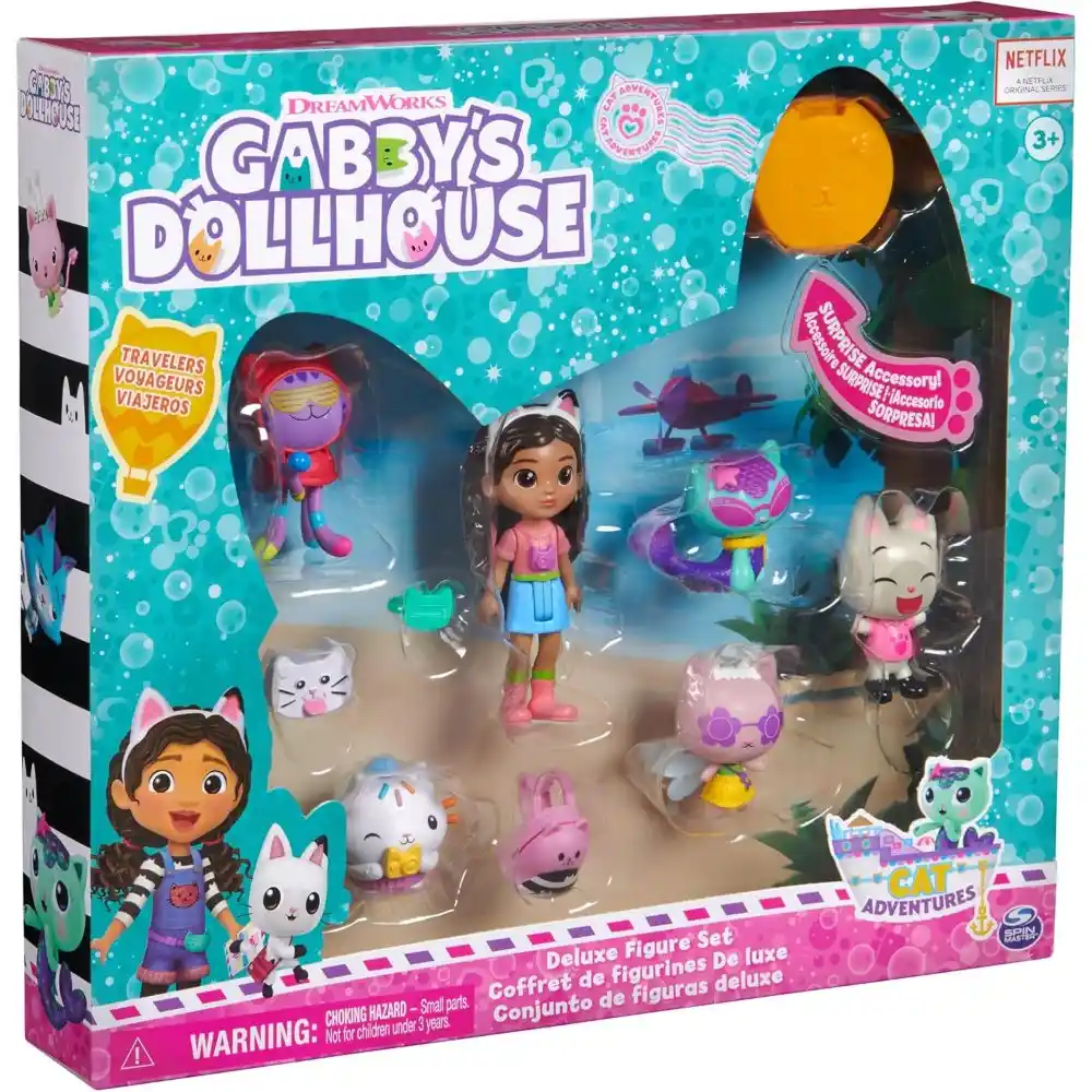 Spin Master Gabbys Dollhouse Travel Figure Set