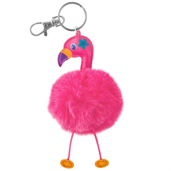 Stephen Joseph Keychain Flamingo