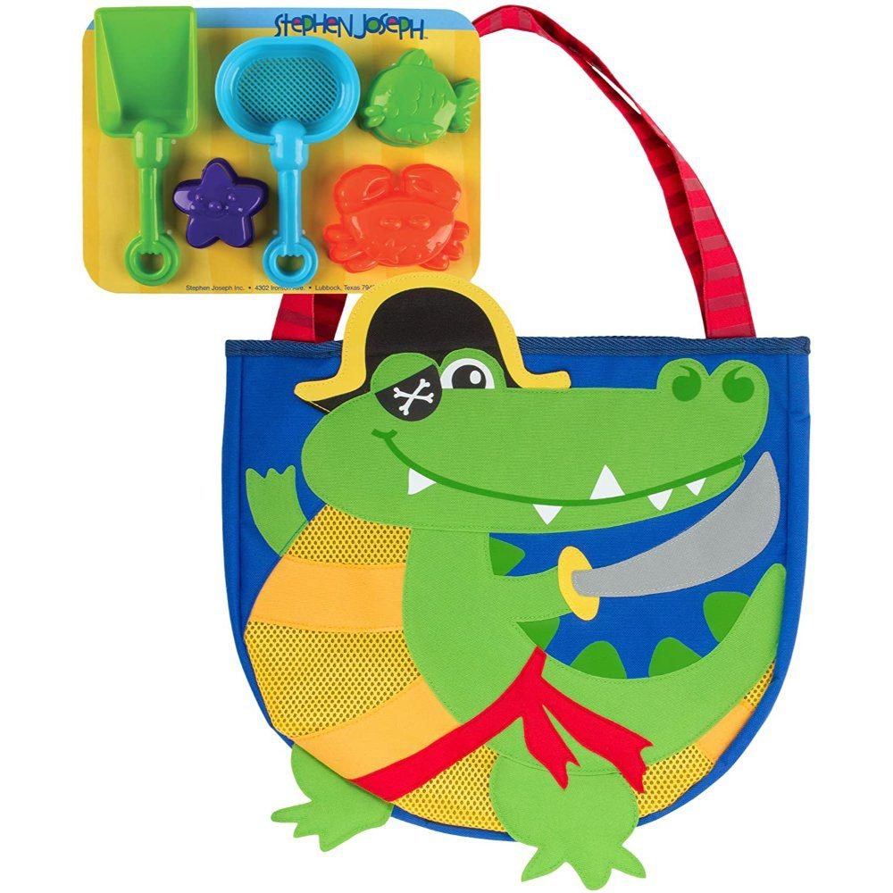 Stephen Joseph Beach Tote With Sand Toy Play Set product thumbnail 4