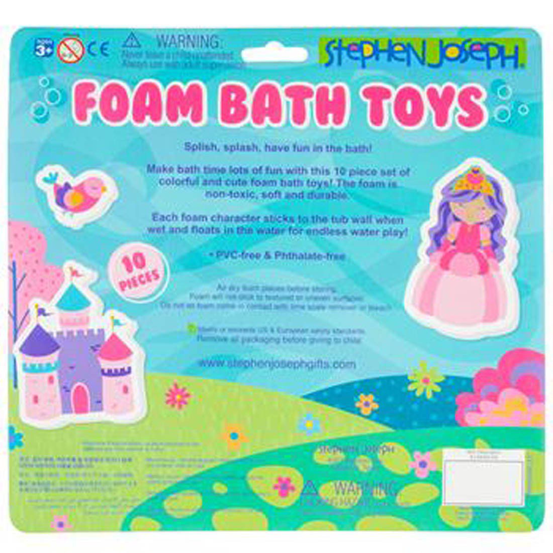 Stephen Joseph Foam Bath Toys Princess - Image 2