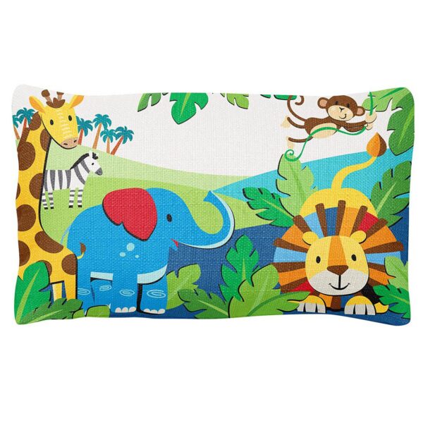 Stephen Joseph Throw Pillow Zoo