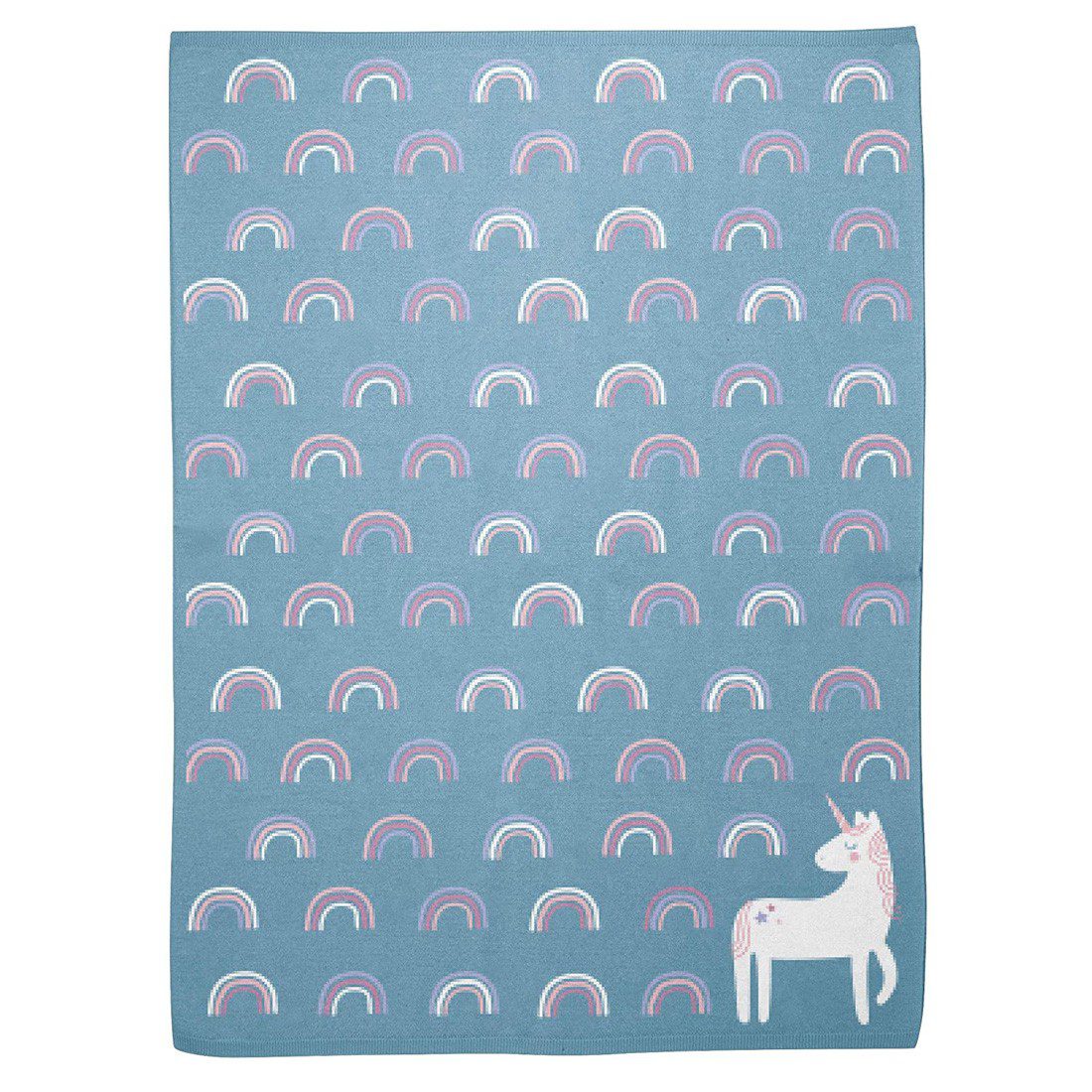 Stephen Joseph Knit Baby Blankets Unicorn