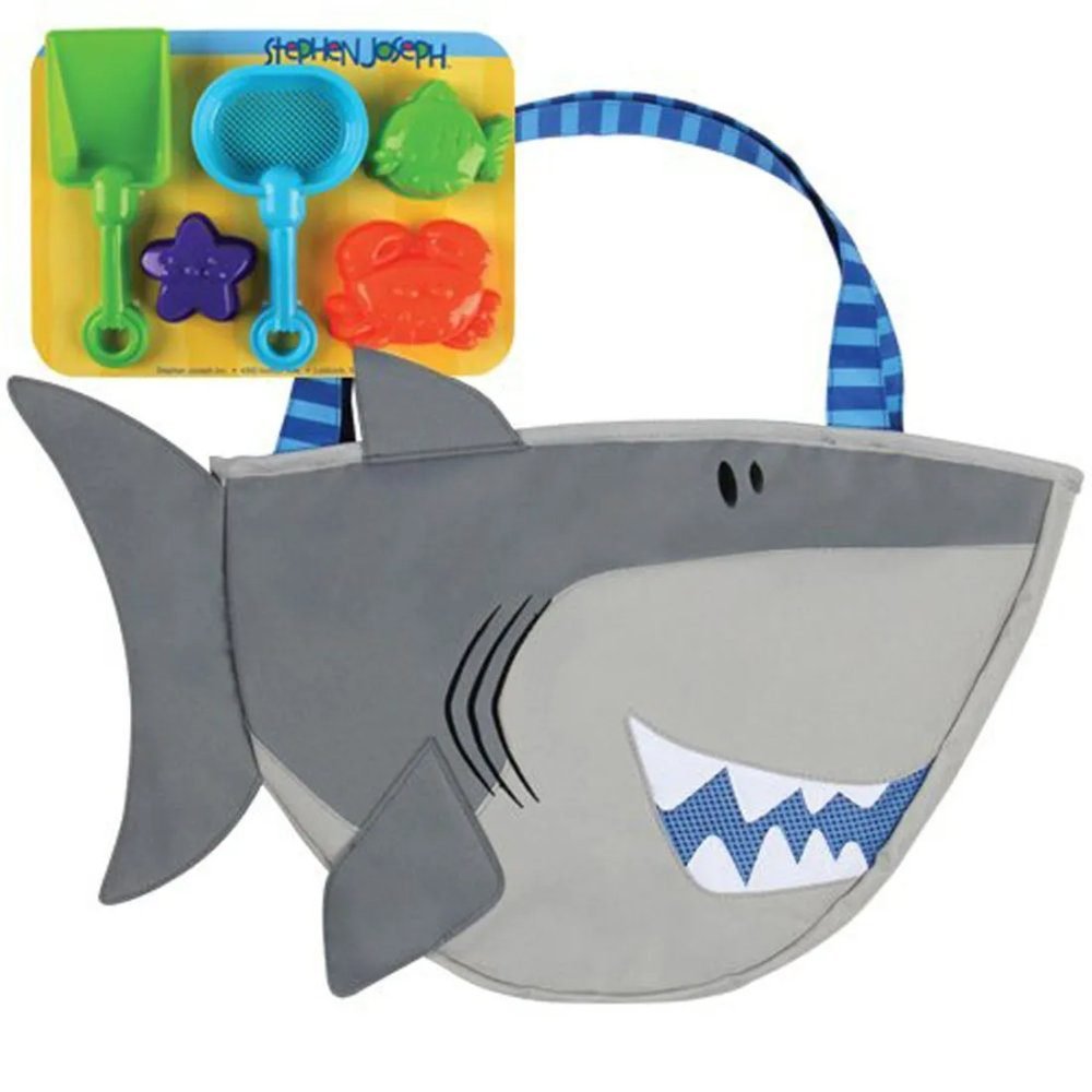 Stephen Joseph Beach Tote With Sand Toy Play Set product thumbnail 6