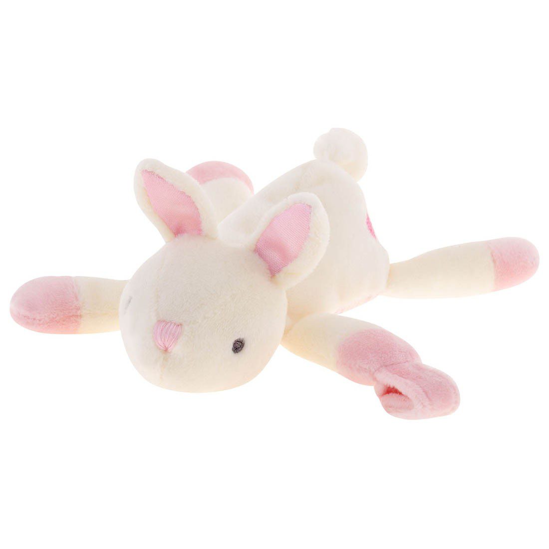 Stephen Joseph Pacifier Plush Bunny