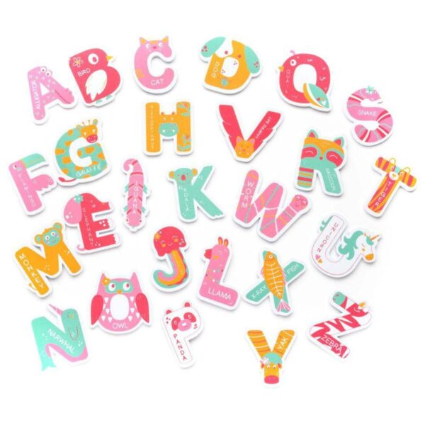 Stephen Joseph ABC Bath Toy Pink Set