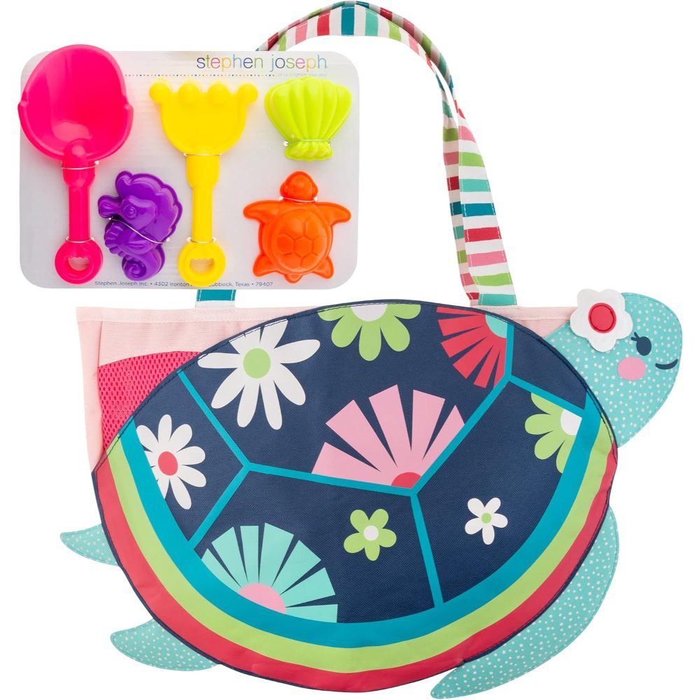 Stephen Joseph Beach Tote With Sand Toy Play Set product thumbnail 13