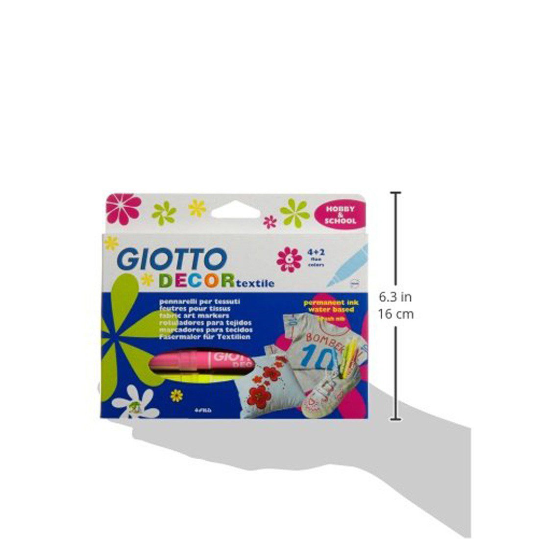 Giotto Decor Textile 6 Pcs - Image 4