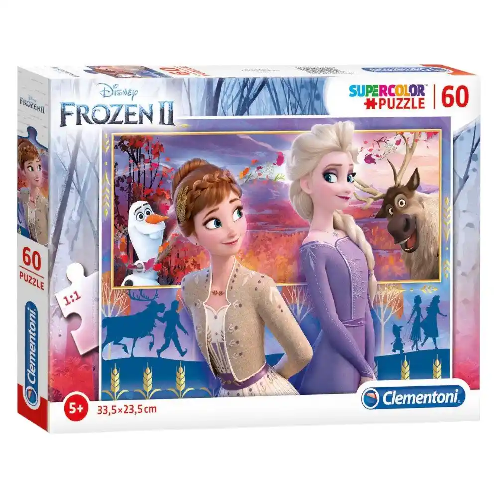 Clementoni Super Color Puzzle 60 Pieces - Frozen 2