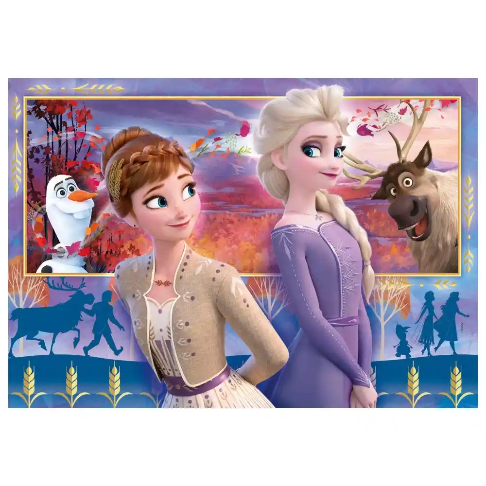 Clementoni Super Color Puzzle 60 Pieces - Frozen 2 - Image 2