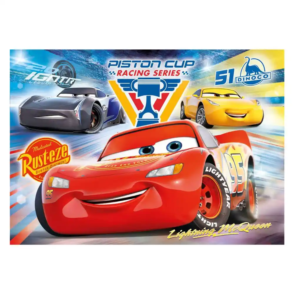Clementoni Super Color Puzzle 104 Pieces - Cars 3 - Image 2