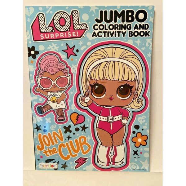 BAZIC LOL Surprise Jumbo Coloring And Activity