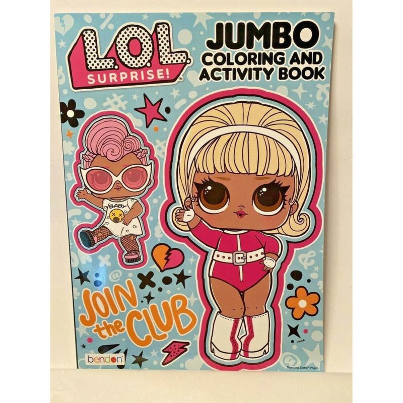 BAZIC LOL Surprise Jumbo Coloring And Activity – TheOutfit.me