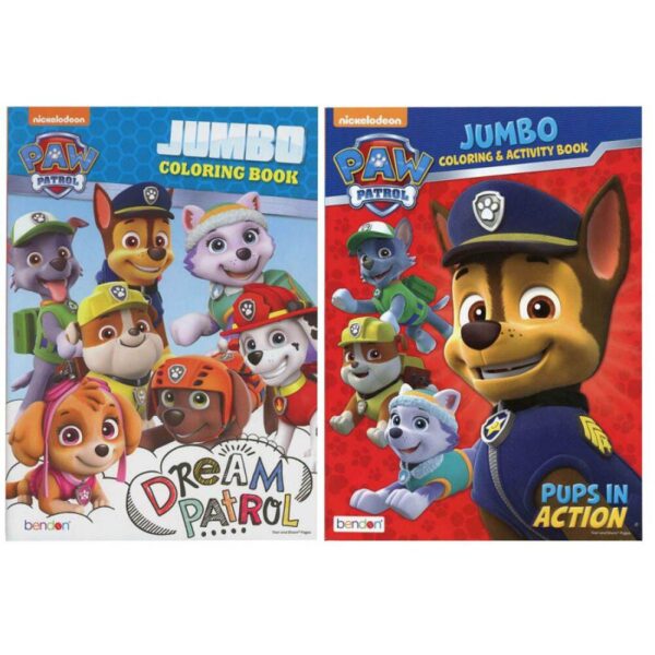 BAZIC Paw Petrol Coloring Book