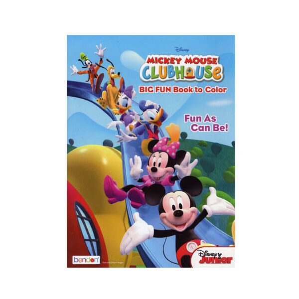 BAZIC Mickey Clubhouse Coloring Book