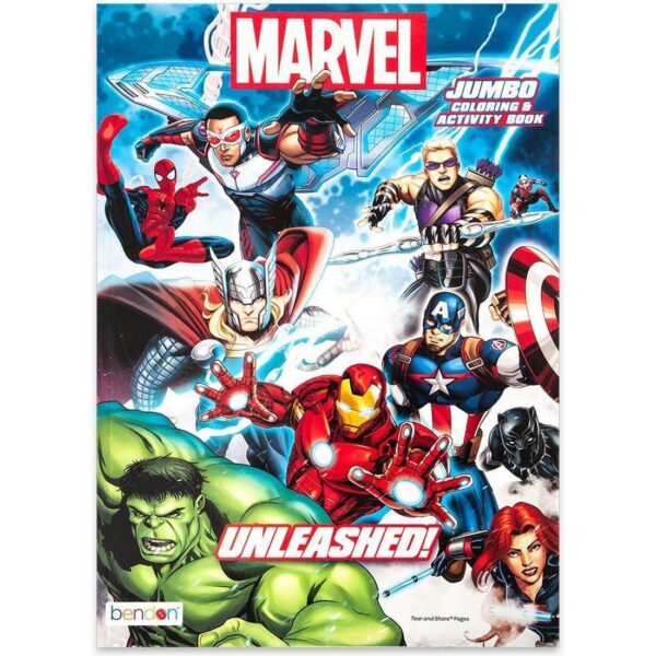 BAZIC Avengers Coloring Book