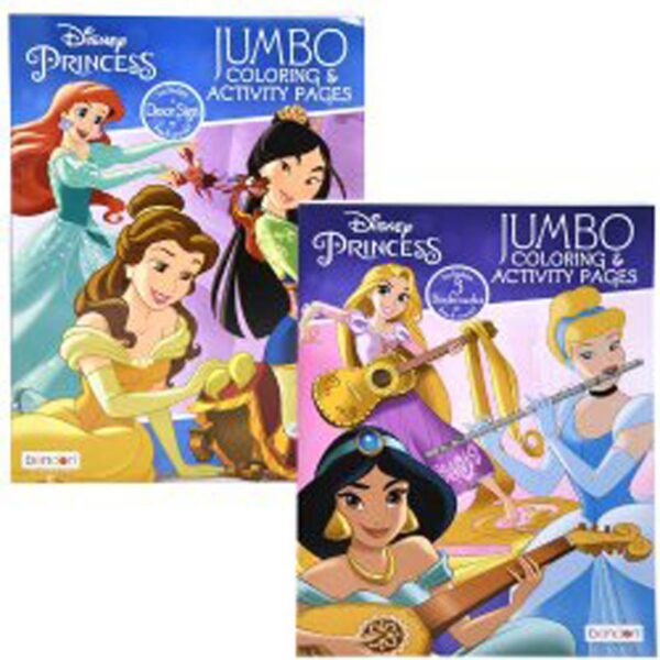 BAZIC Disney Princess Coloring Book