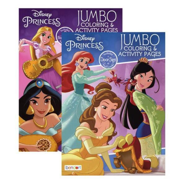 BAZIC Disney Princess Coloring Book