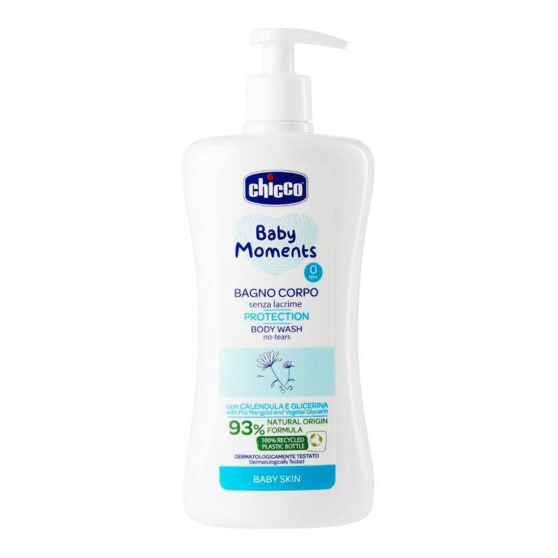 Chicco Baby Moments Protection Body Wash - No Tears 500Ml