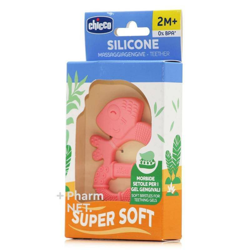 Chicco Silicone Teether - Super Soft 2M+
