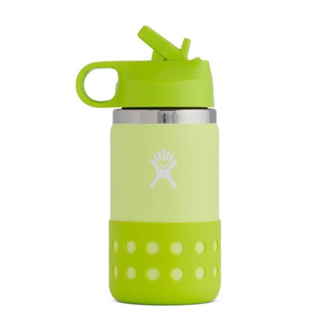 Hydro Flask Kids Wide Mouth with Straw Lid & Perforated Boot 355ml