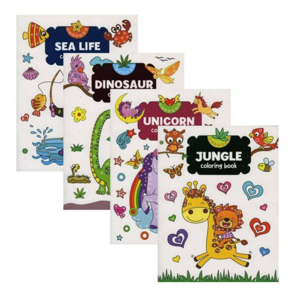 BAZIC Kids Foil Coloring Books