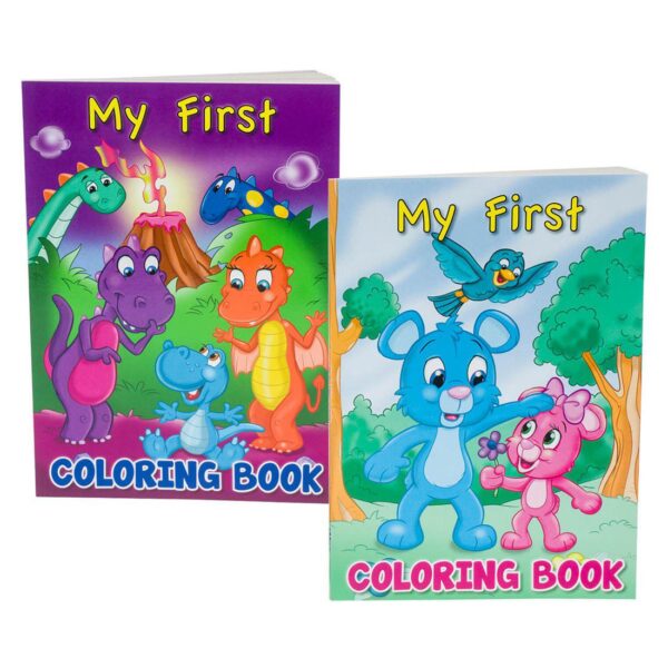 BAZIC My First Coloring And Activity Book