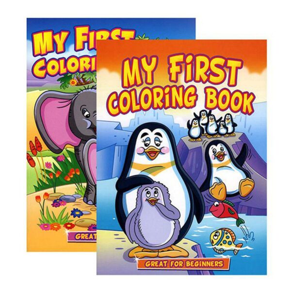 BAZIC Jumbo My First Coloring Book