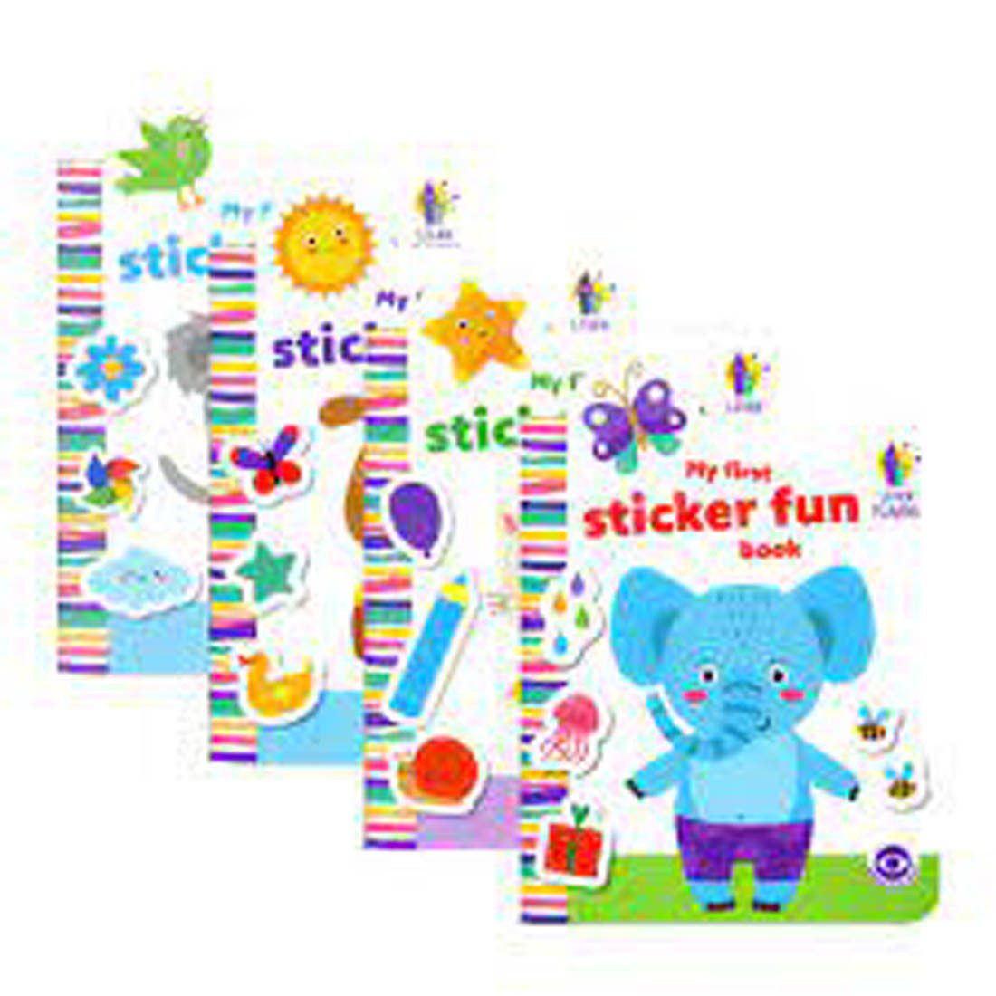 BAZIC My First Sticker Fun Book